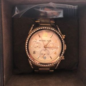 Michael Korean Rose Gold Watch